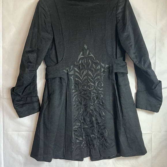 Embroidered Victorian Gothic Military Frock Coat Steampunk Bespoke M - Picture 2 of 16